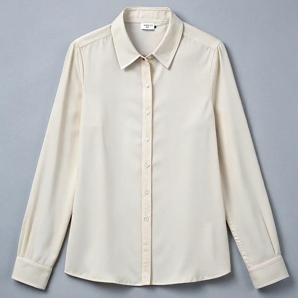 AI-Scan Minimalist Blouse